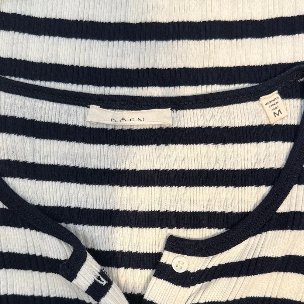 Dôen Como dress in Marina San Simeon Stripe - Picture 4 of 4